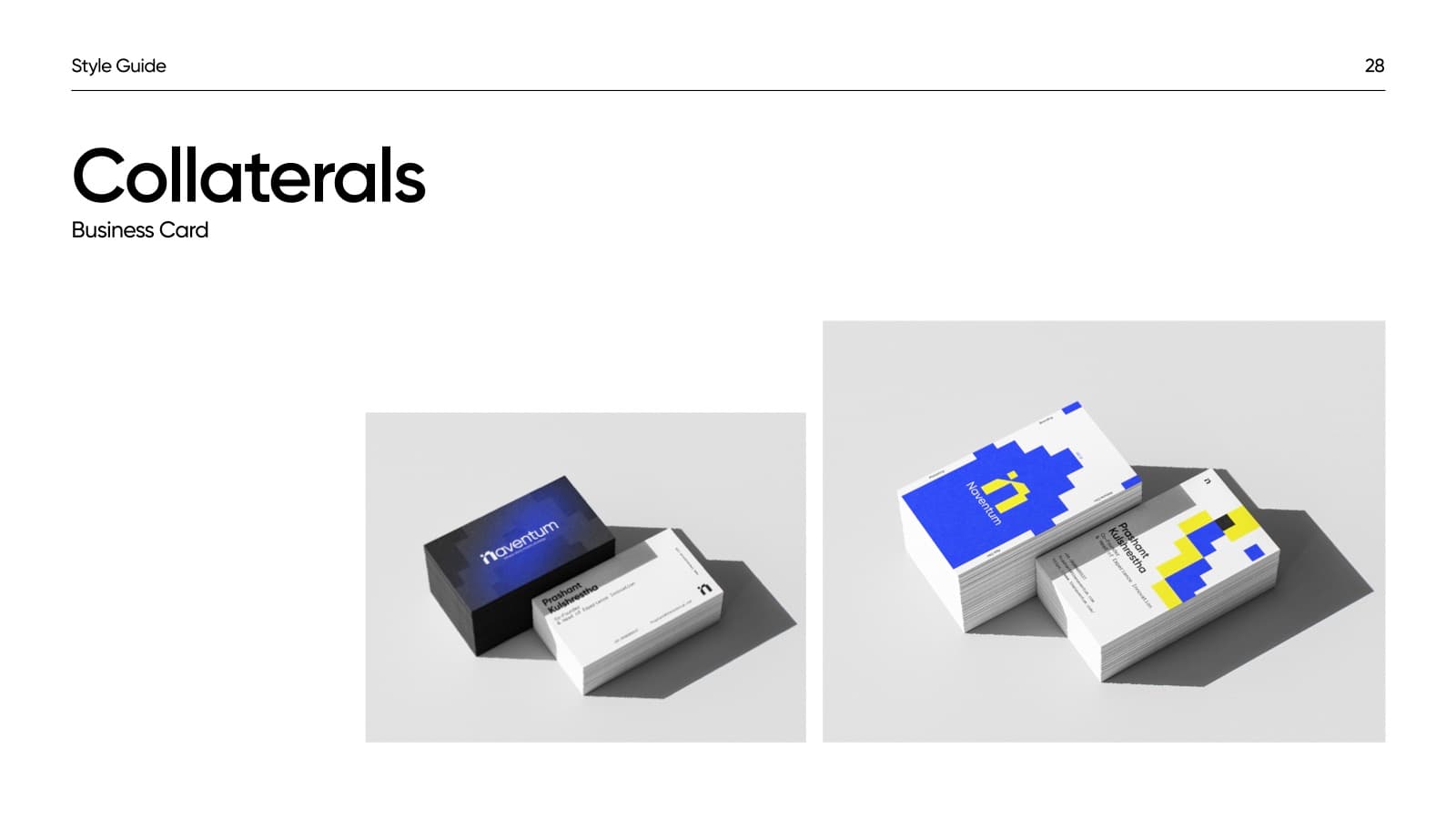 Naventum — Brand Identity & Guidelines, slide 3